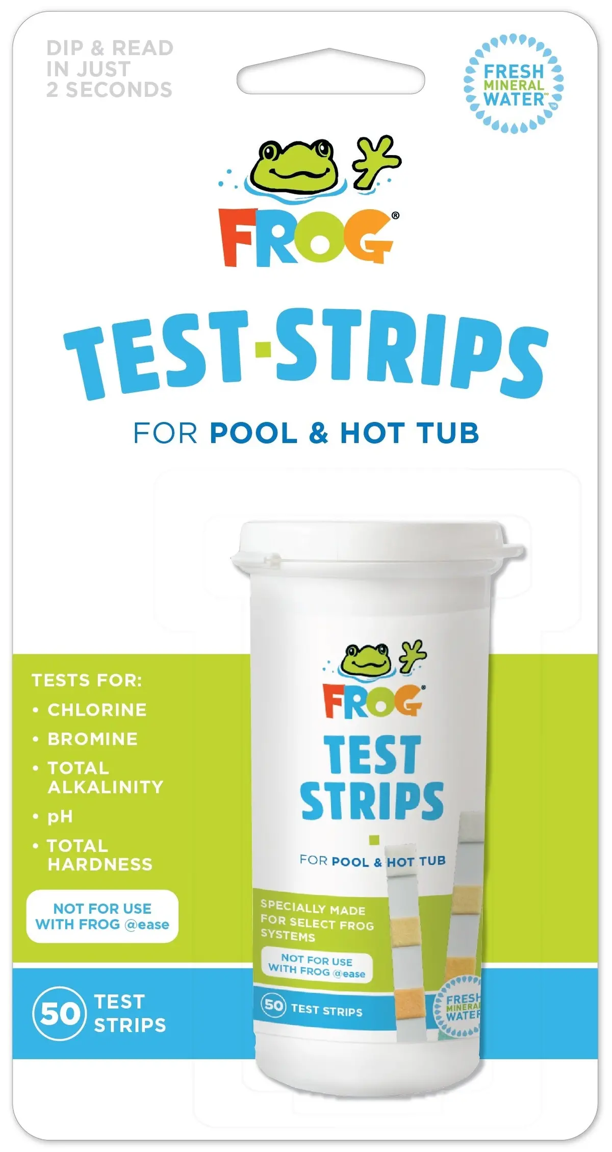 Frog® Test Strips For Pools/Spas 1