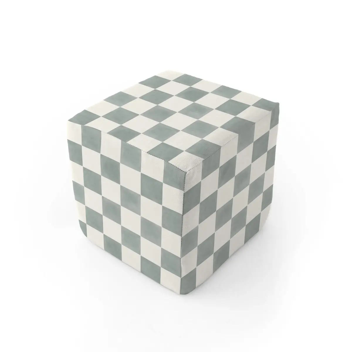 Toki Mats Checker Matcha Play Cube 1