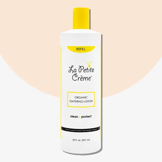 Organic French Diapering Lotion - Economy Refill - 20 Oz 1