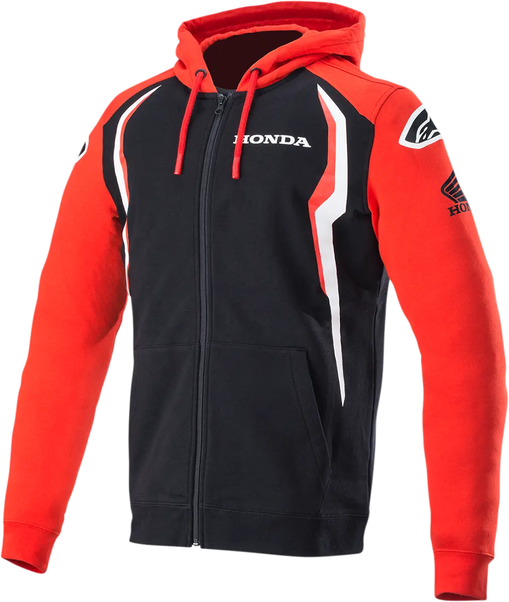 Alpinestars Honda Zip-Up Hoodie – Size 2Xl (Model 1H20-23200-2X) 1