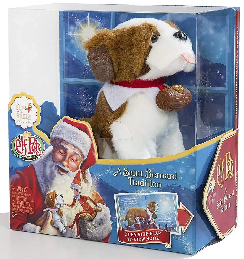 The Elf On The Shelf® Elf Pets®: A Saint Bernard Tradition 1