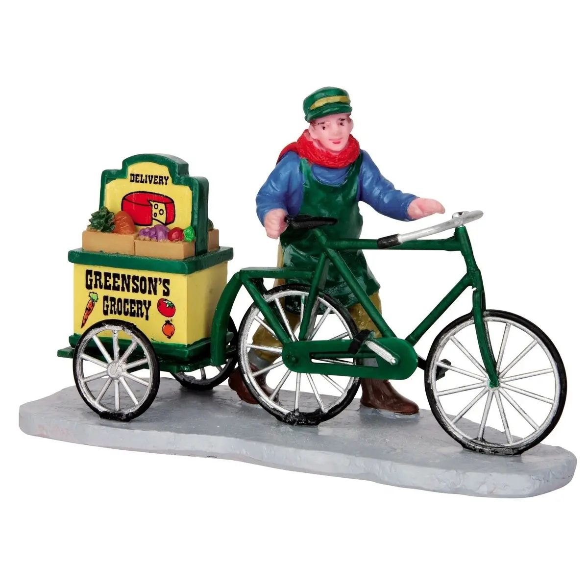 Lemax Caddington Village Figurine: Greenson's Grocery Delivery #52359 1