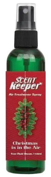 4 Oz. Scent Keeper Christmas Air Freshener Home Spray 1