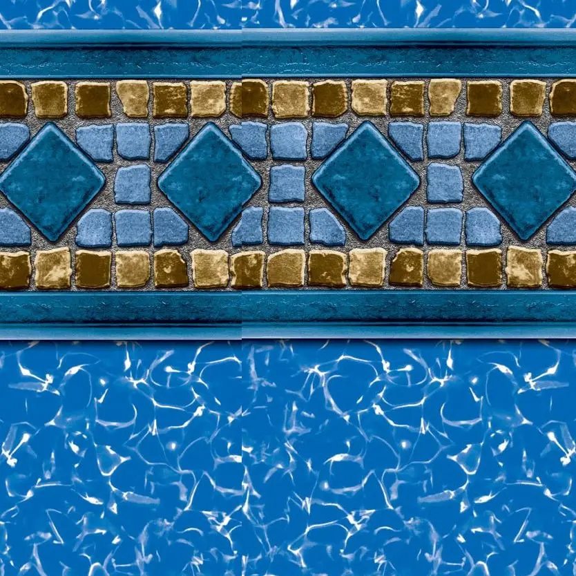 52" Lucia J-Track/Unibead Above Ground Pool Liner 1