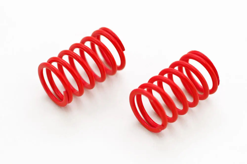 22133 Shock Spring-Red, 2Pcs-Harder 1