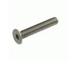 22204 Titanium Hex Socket Flat Head Screw(3 X 18Mm)10Pcs 1