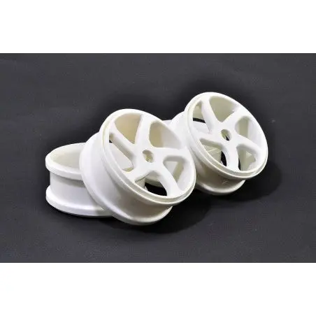 224058W Wheel(White)  4 Pcs 1