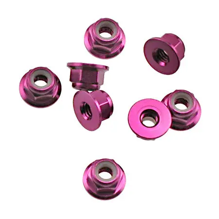 224222 Alum Nylon Nut 4Mm 8 Pcs 1