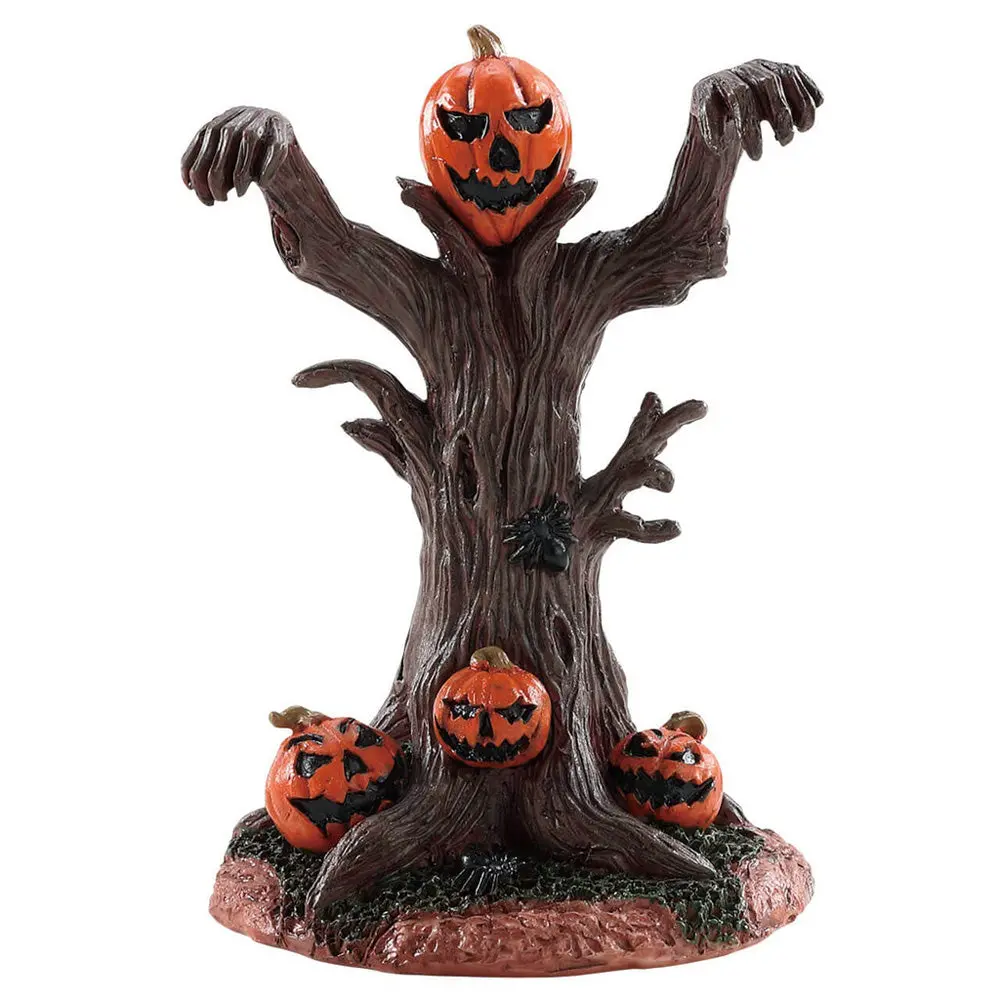 Lemax Spooky Town Evil Pumpkin Tree #83342 1
