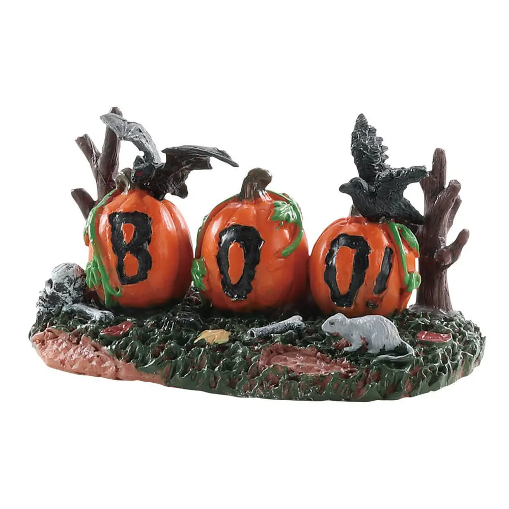 Lemax Spooky Town Boo Pumpkins #84339 1
