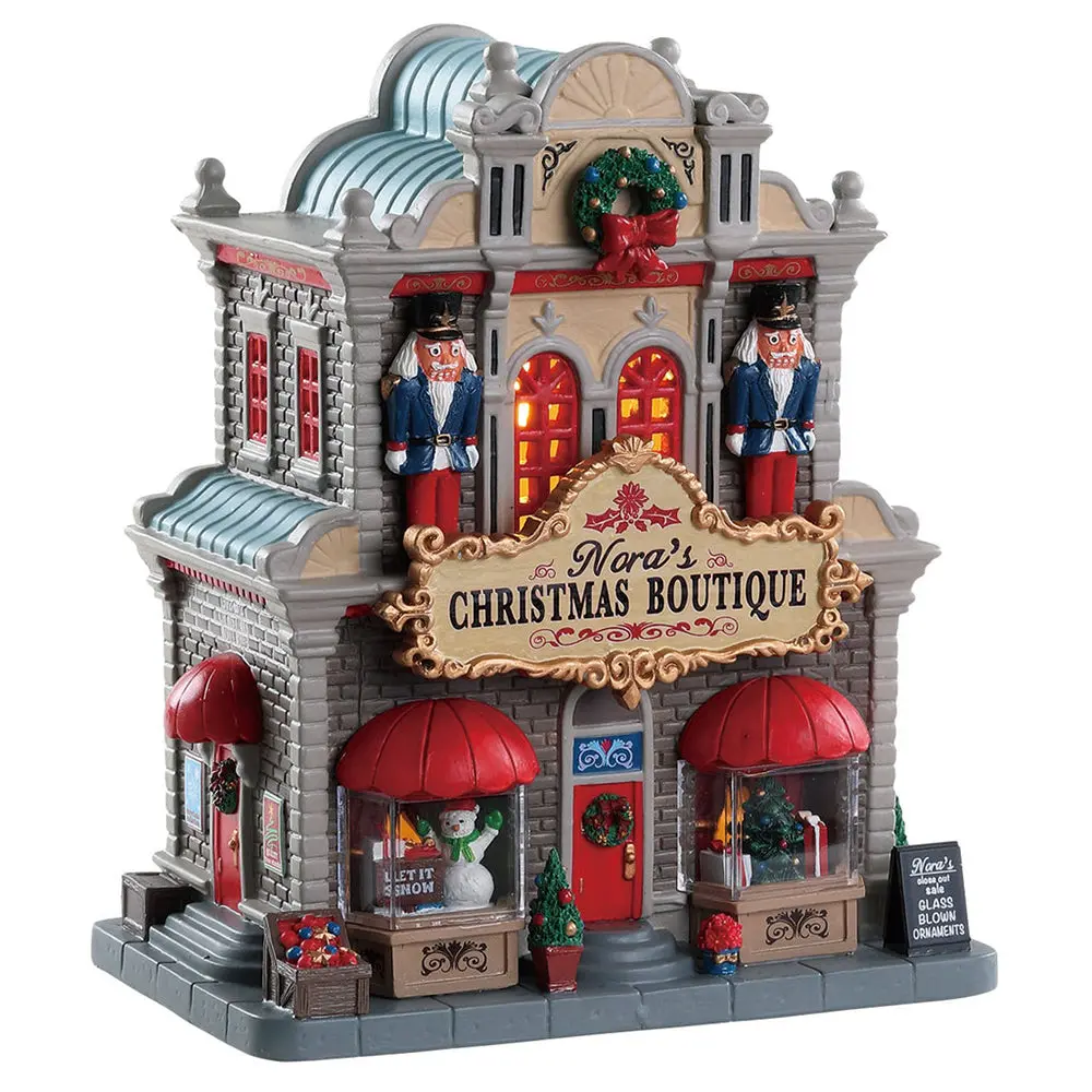 Lemax Caddington Village Lighted Building: Nora's Christmas Boutique #85344 1