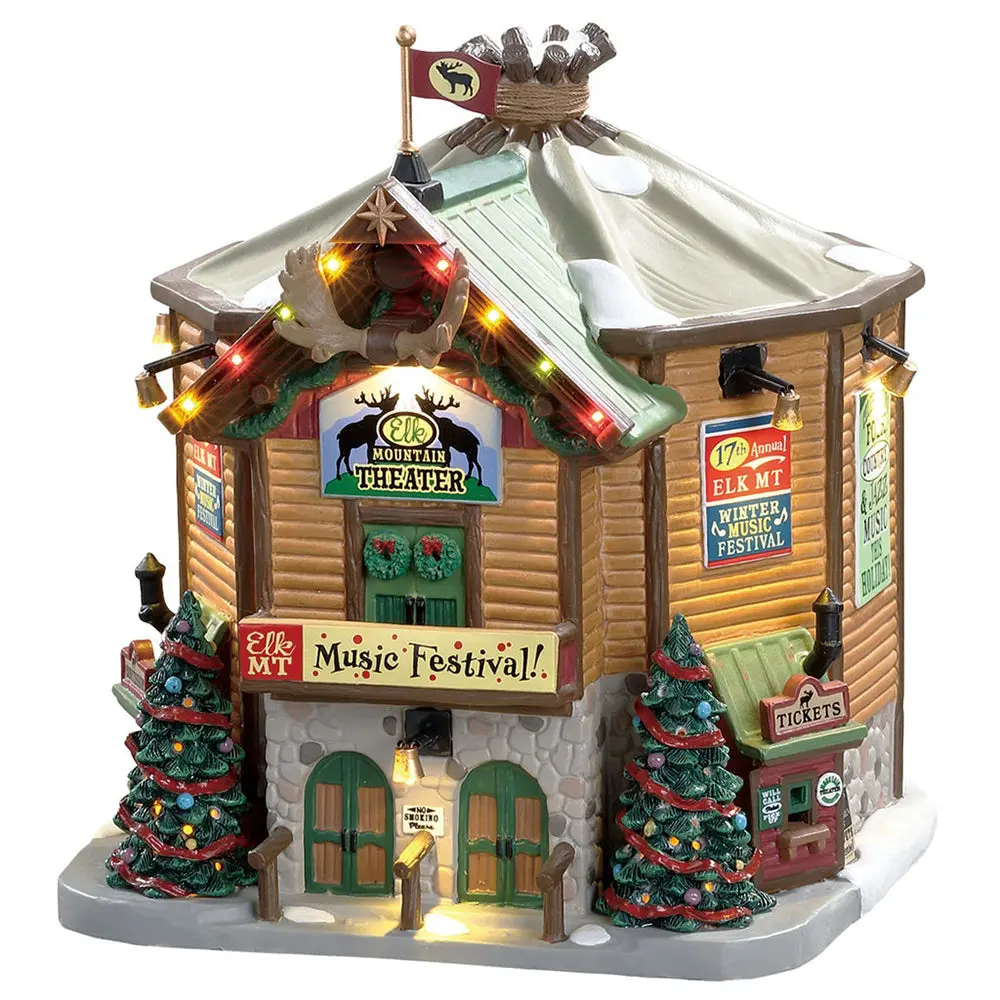 Lemax Vail Village Lighted Building: Elk Mountain Music Festival #85319 1