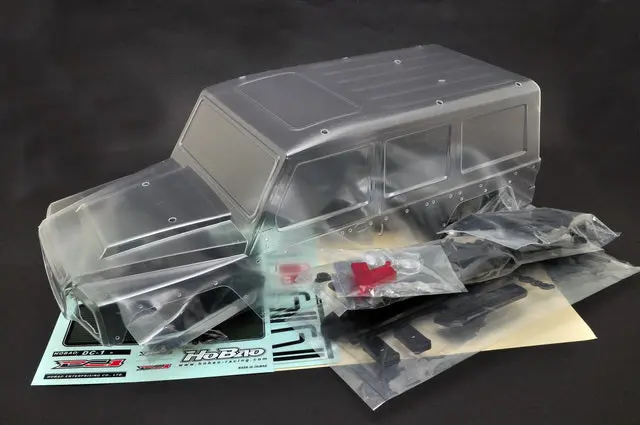 230066 Dc1 Clear Body With Accessories Set 1