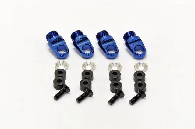 230108 Cnc Alu. Shock Cap, 4Pcs W/Gasket 1