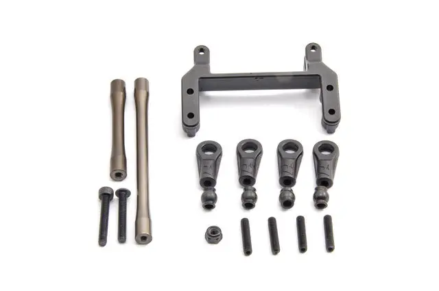 230125 4 Link Steering System Conversion Kit, W/ Plastic Servo Mount 1