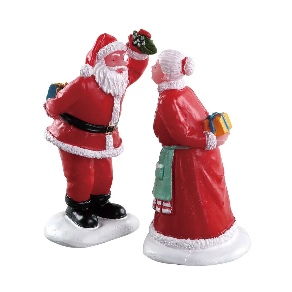 Lemax Santa's Wonderland Figurine: Under The Mistletoe #72550 1