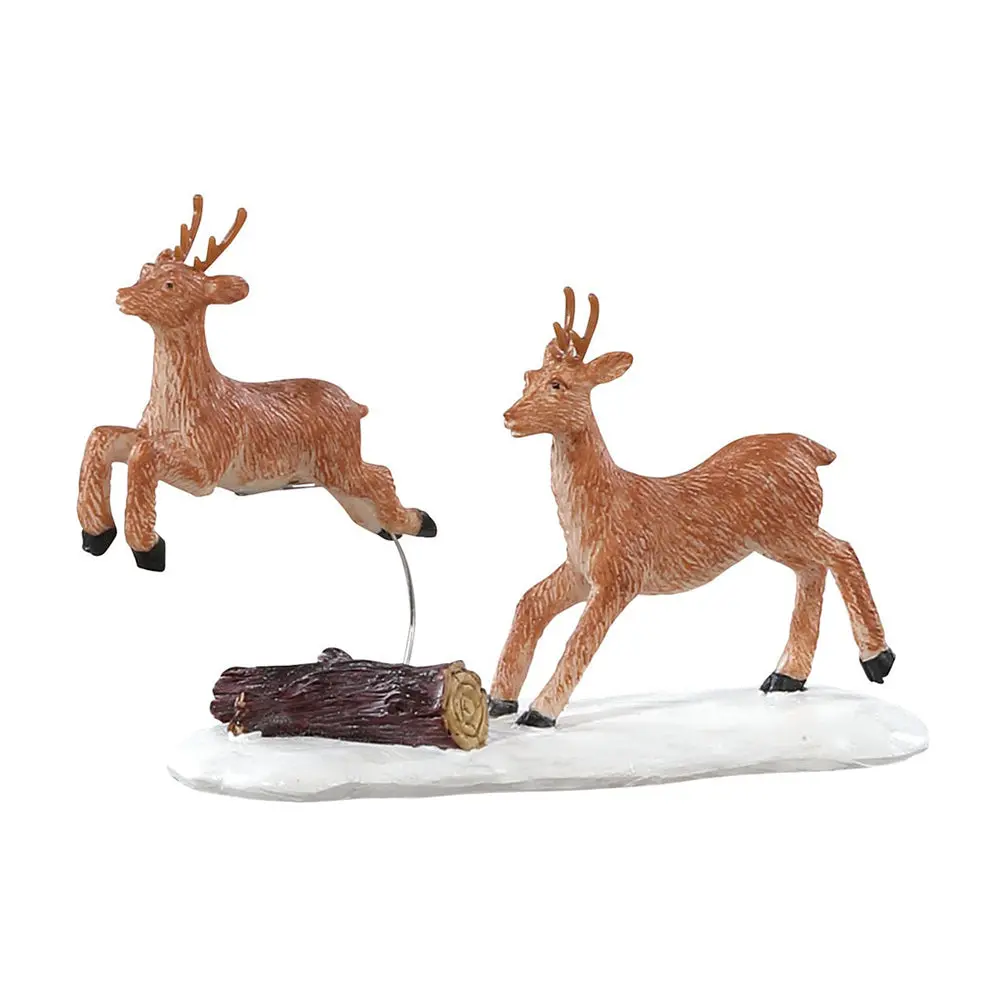Lemax Vail Village Figurine: Prancing Reindeer #82586 1