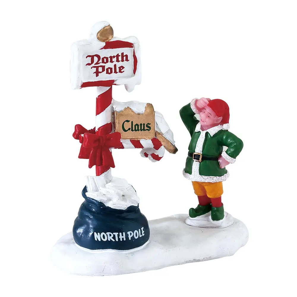 Lemax Santa's Wonderland Figurine: Merry Mailbox #72570 1