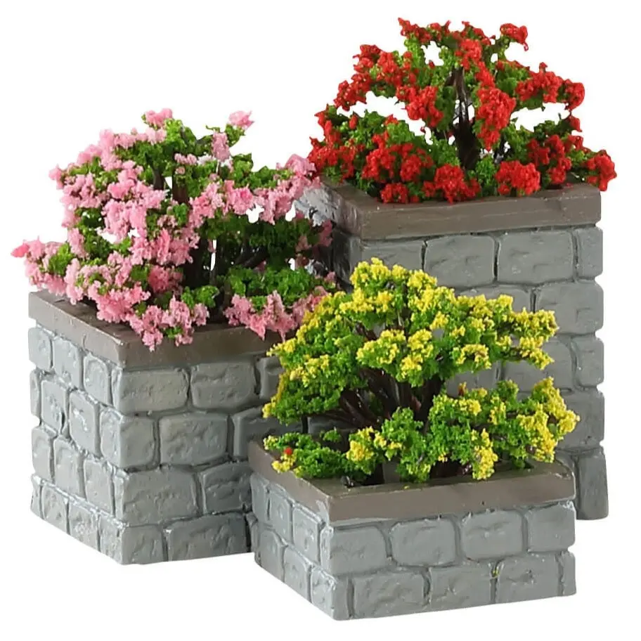 Lemax General Collectibles Accessory: Flower Bed Boxes #84380 1