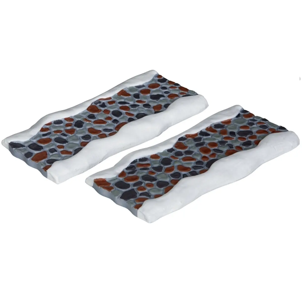 Lemax General Collectibles Landscaping: 2-Pc. Stone Road (Straight) #34644 1