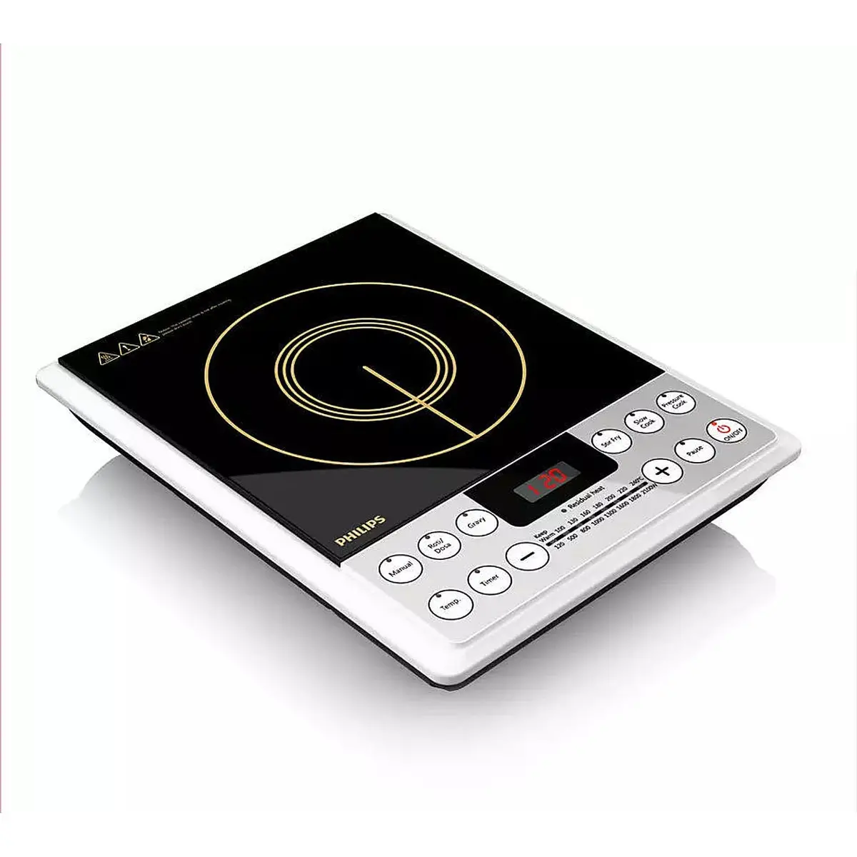 Philips 2100 Watts Induction Cooktop With Auto-Off Function - Hd4929/01 - Emp 2
