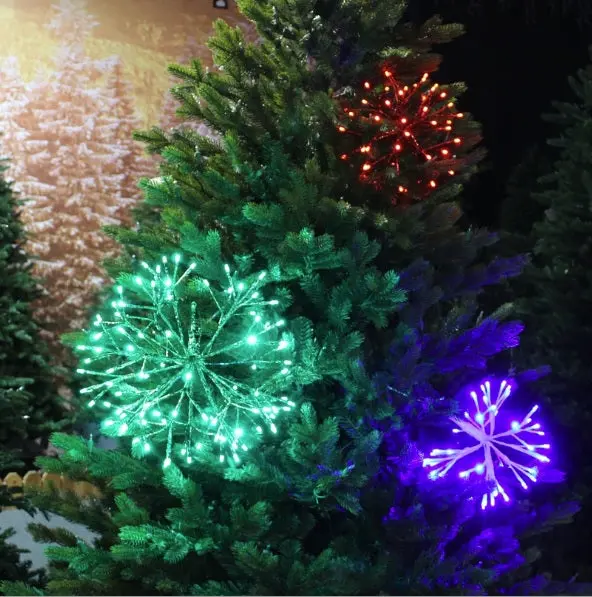 16" Led Shimmering Lighted Spheres 1