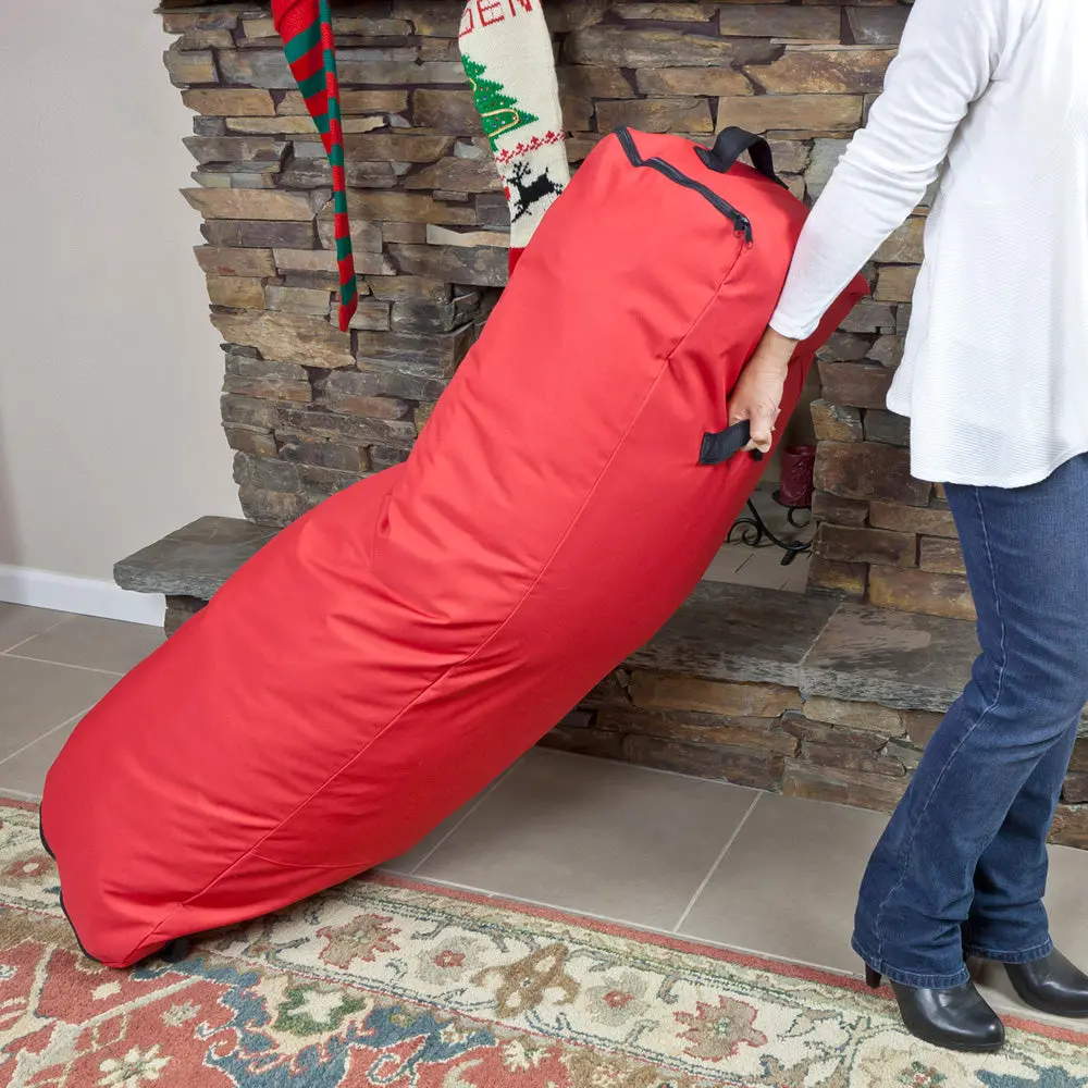 9' Artificial Christmas Tree Rolling Storage Bag 1