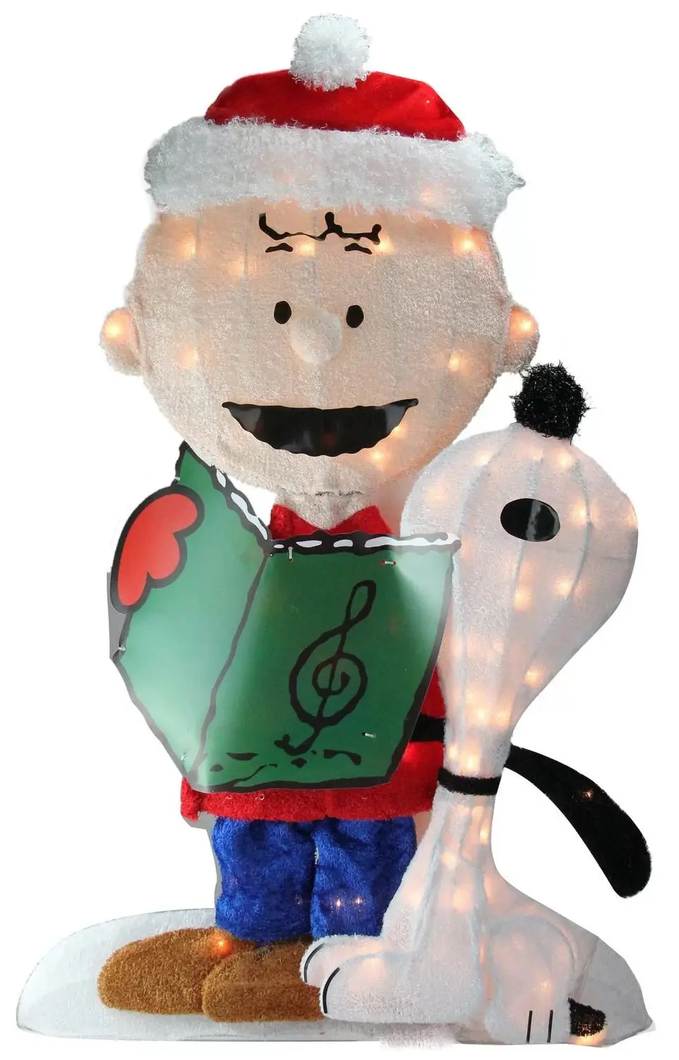2D Lighted Charlie Brown & Snoopy Sculpture 1