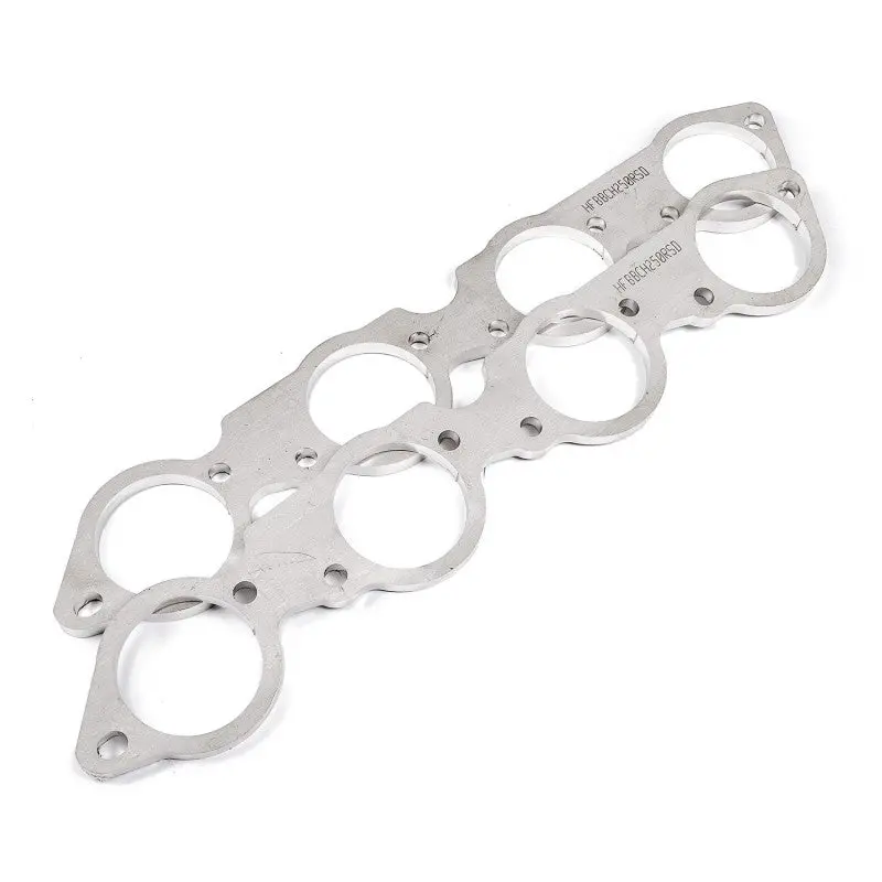 Stainless Works Bbc Round-Port Exhaust Flanges — 304Ss, 2.5" Primary Size (Raised Port Heads Only) 2