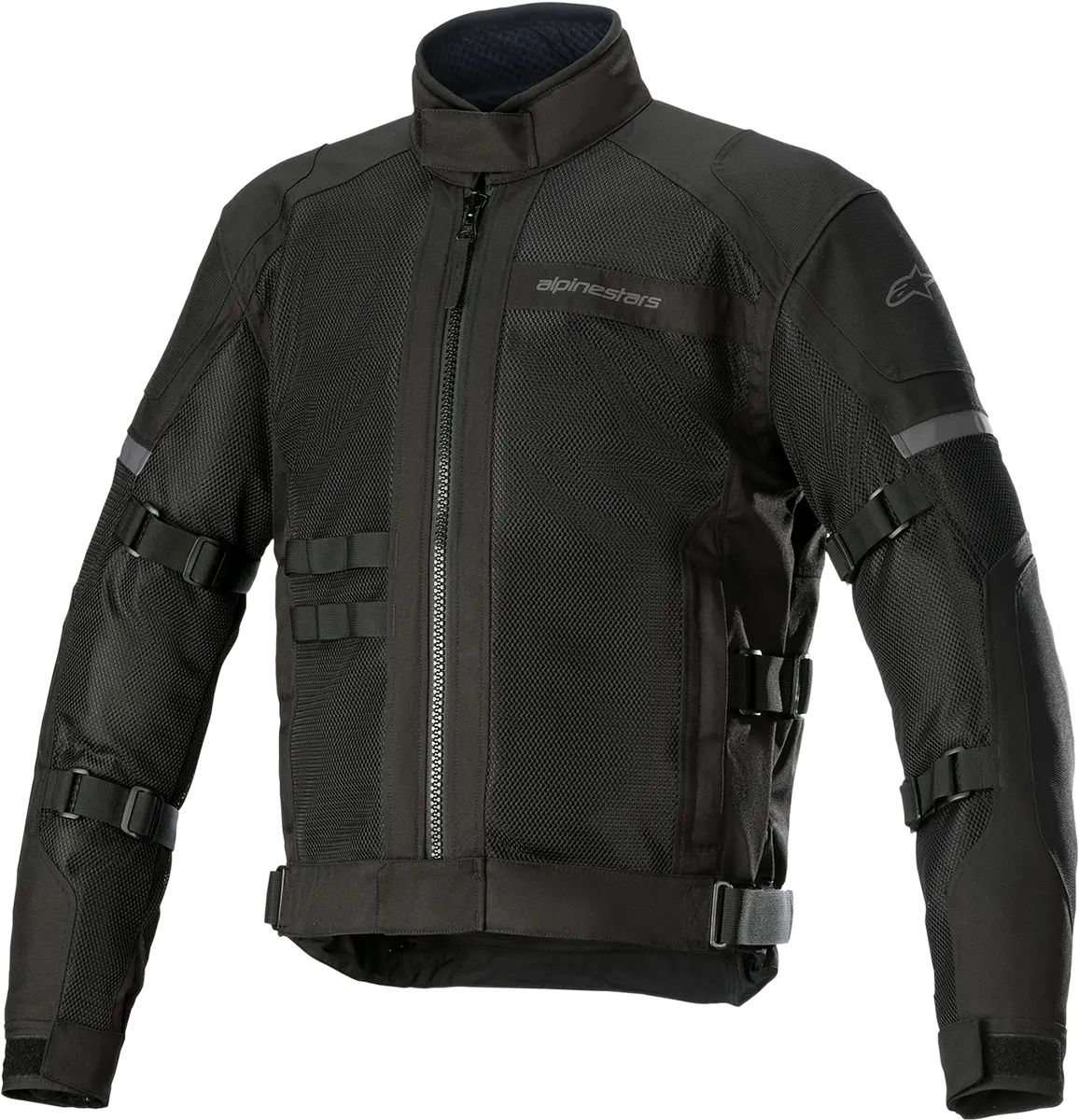 Alpinestars Crosshill Wp Air Jacket – Waterproof, Ventilated Motorcycle Riding Jacket In Black (Size 2Xl) 1