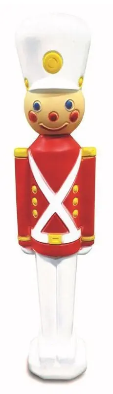 31" Toy Soldier Blow Mold Christmas Decoration 1