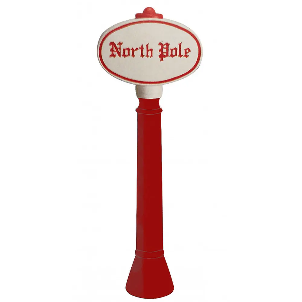 45" North Pole Sign Blow Mold Christmas Decoration 1