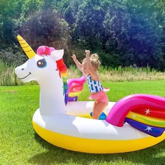 Intex Mystic Unicorn Inflatable Spray Pool 1