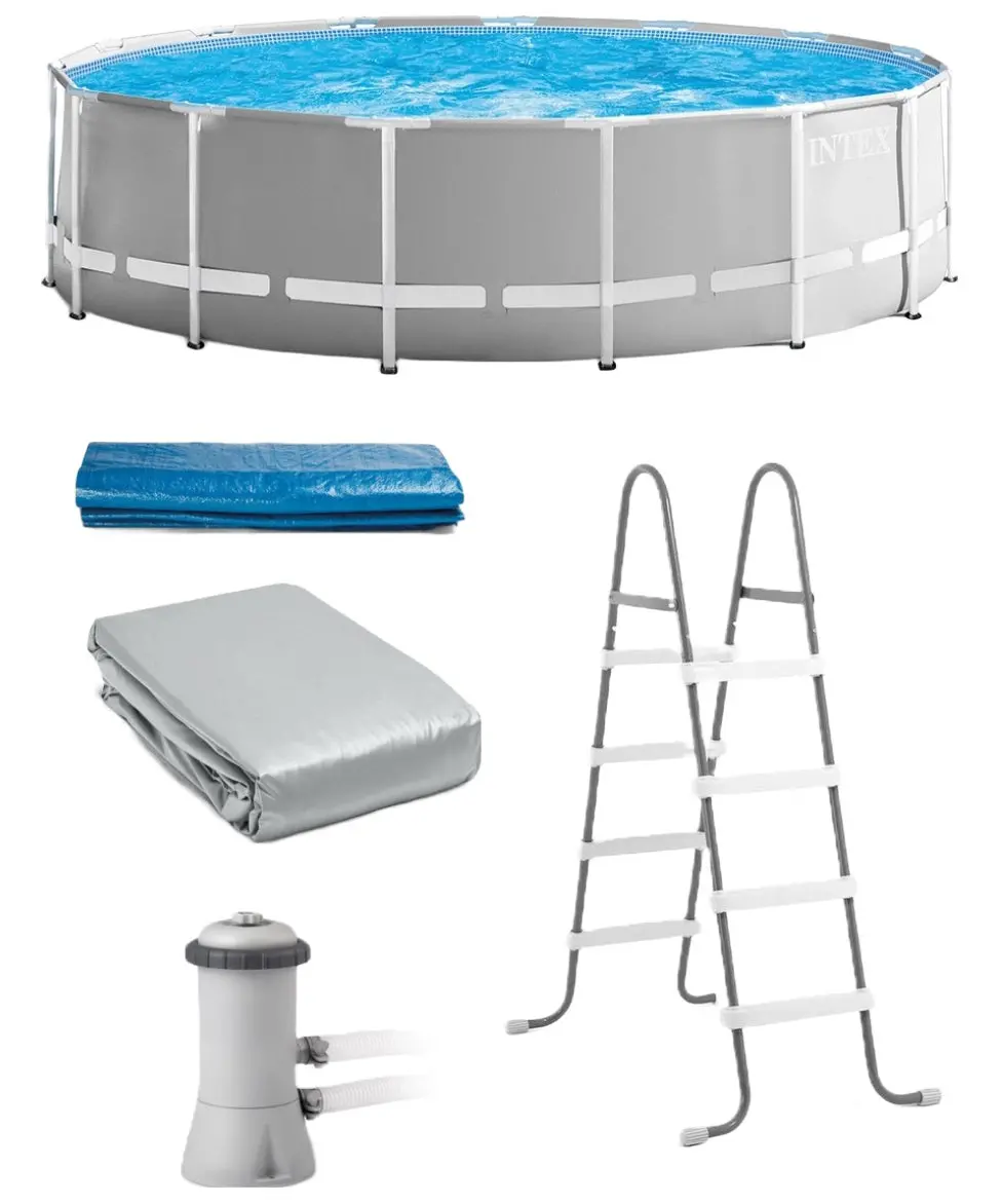Intex 15' X 48" Prism Frame™ Swimming Pool Set 1