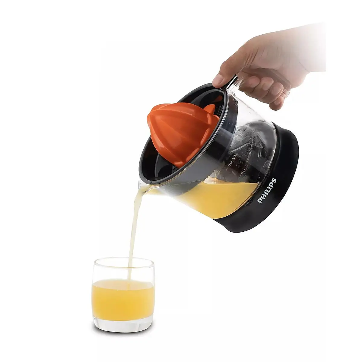 Philips Citrus Press Juicer 25Watt 0.5 Ltr Transparent & Black - Hr2788/00 - Emp 2