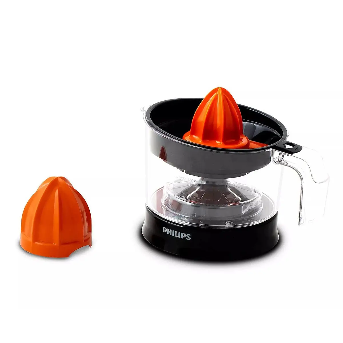 Philips Citrus Press Juicer Black & Transparent - Hr2777/00 - Emp 2