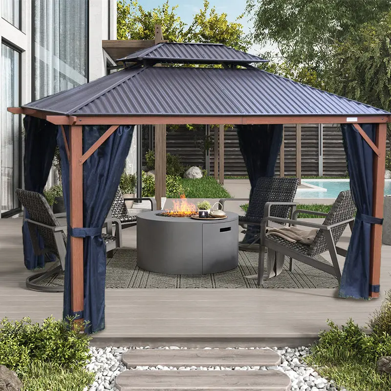 Cambridge Nutmeg Hard Top Gazebos 1