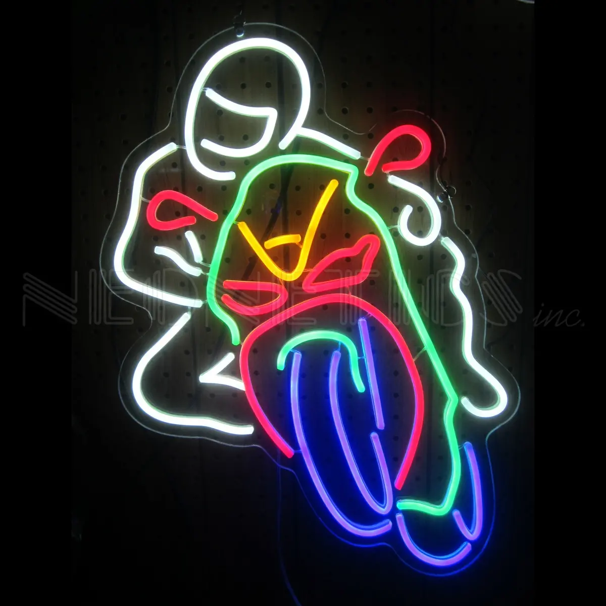 Neonetics Motorcycle Led Flex-Neon With Acrylic Backing 1
