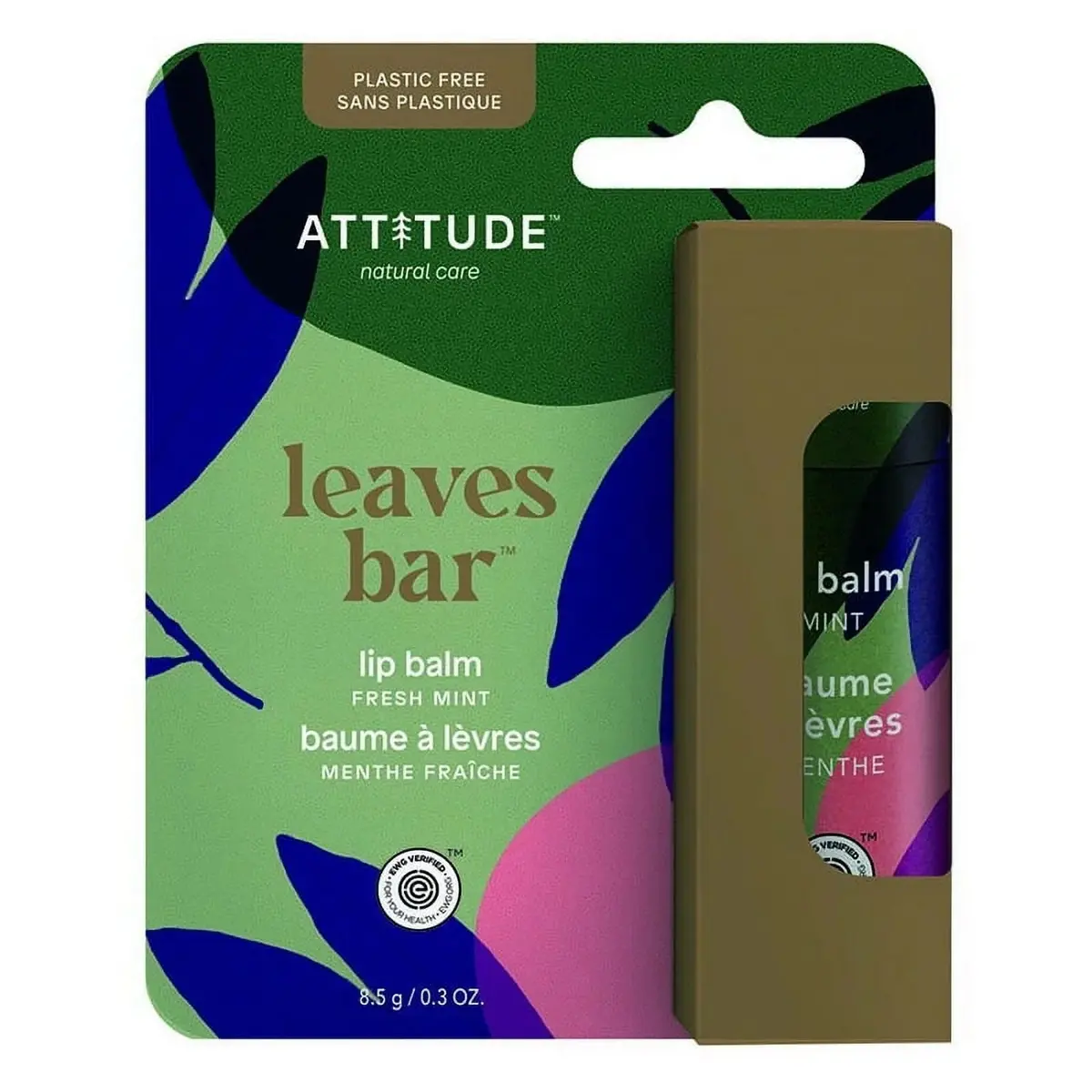 Attitude - Mint Lip Balm, 0.3 Oz (Pack Of 12) - Hydrating Lip Care 1