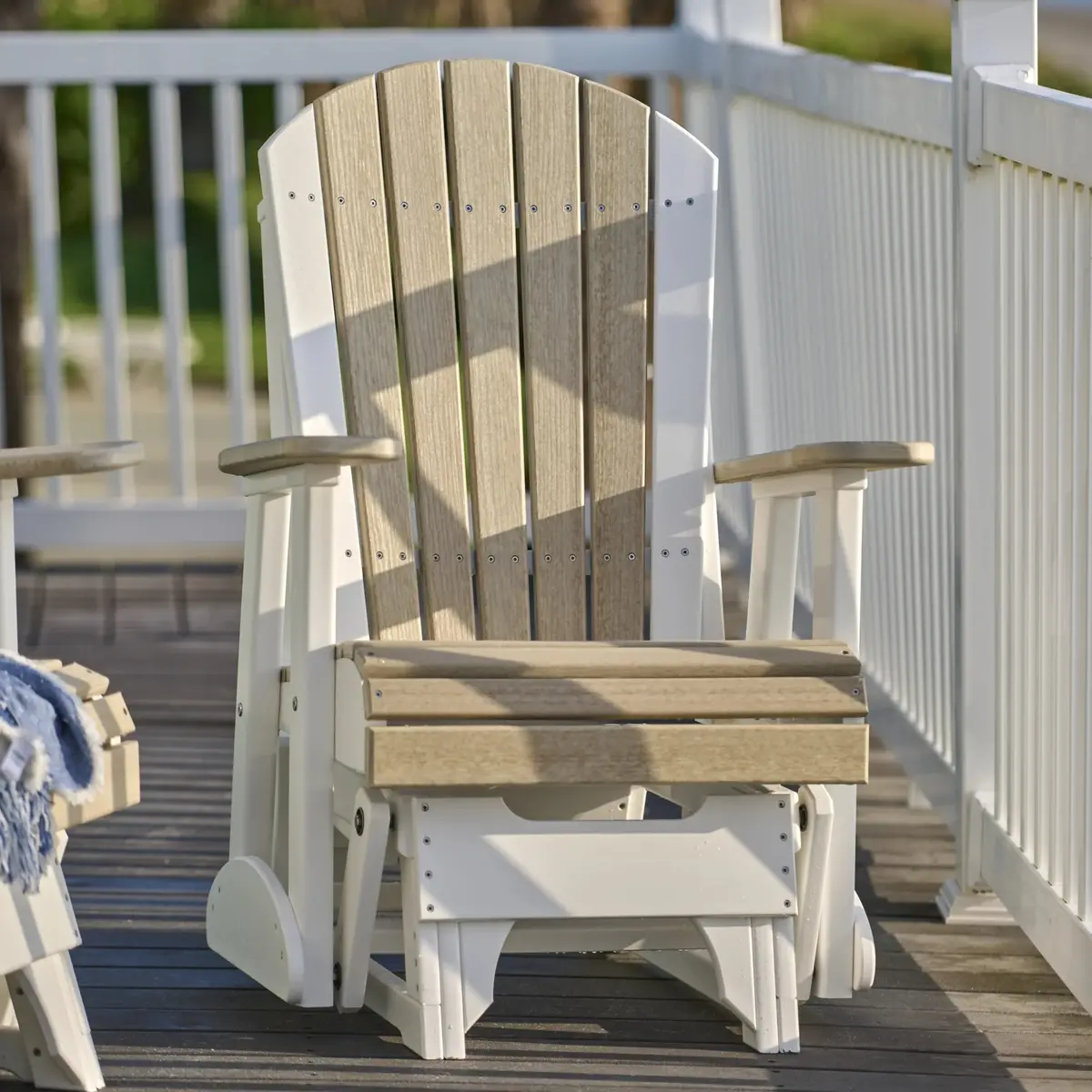 2' Adirondack Glider Chair From Luxcraft 1