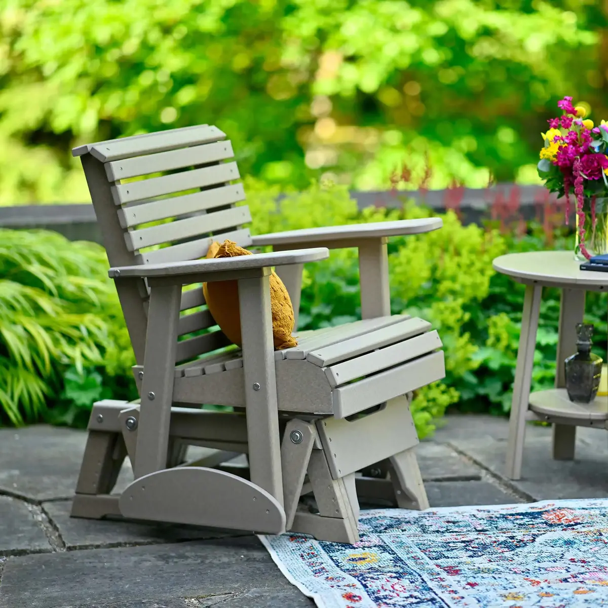 2' Plain Glider Chair From Luxcraft 1