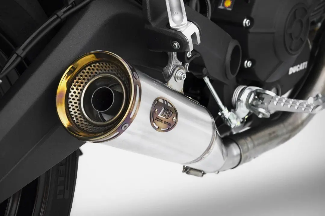 Zard Zuma Racing Slip-On Exhaust For 2017–2019 Ducati Monster 797 1