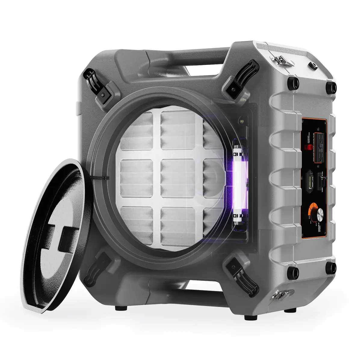 Abestorm 750 Cfm Hepa S1 Air Scrubber With 4-Stage Filtration System, Uv-C Light 1