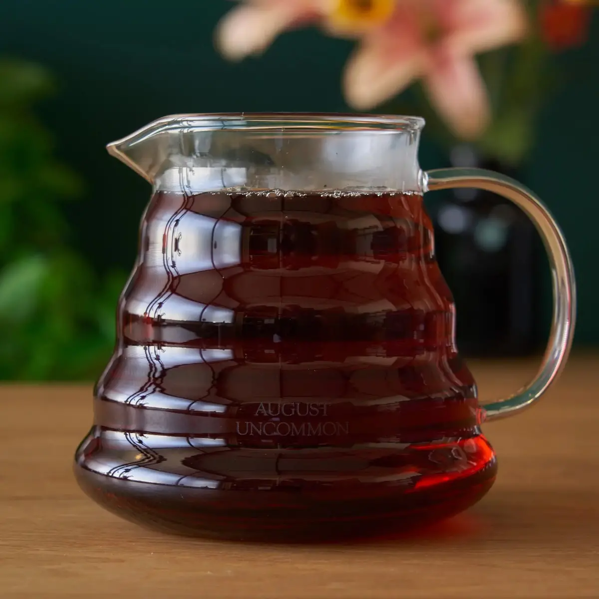 August Uncommon Tea Two Cup Glass Teapot - The Perfect Basic Teapot 1