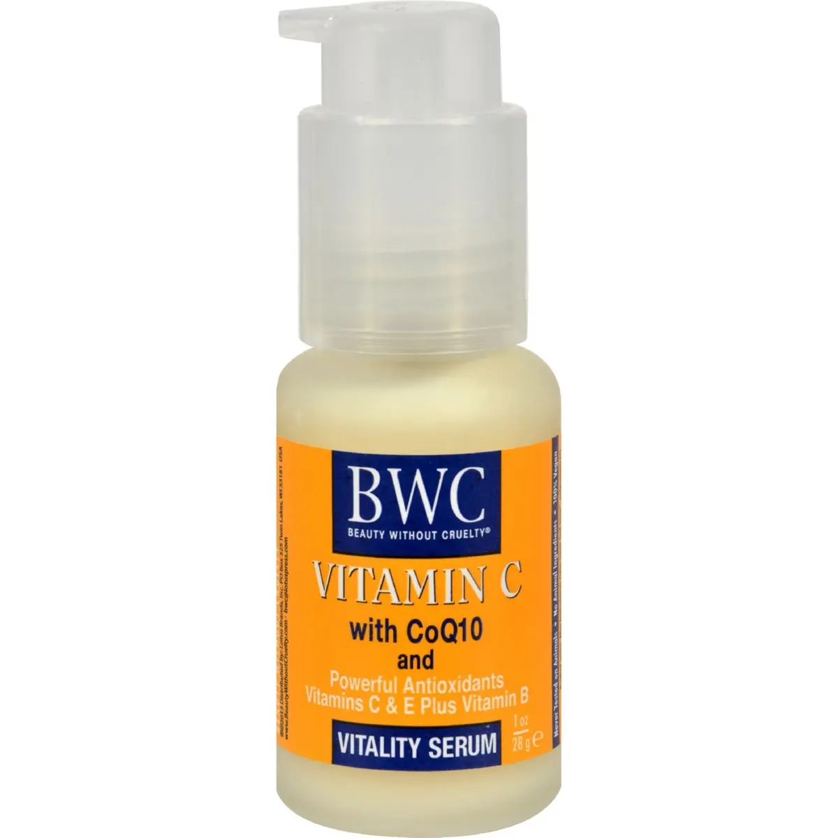 Beauty Without Cruelty Vitality Serum Vitamin C 1 Fl Oz With Coq10 1