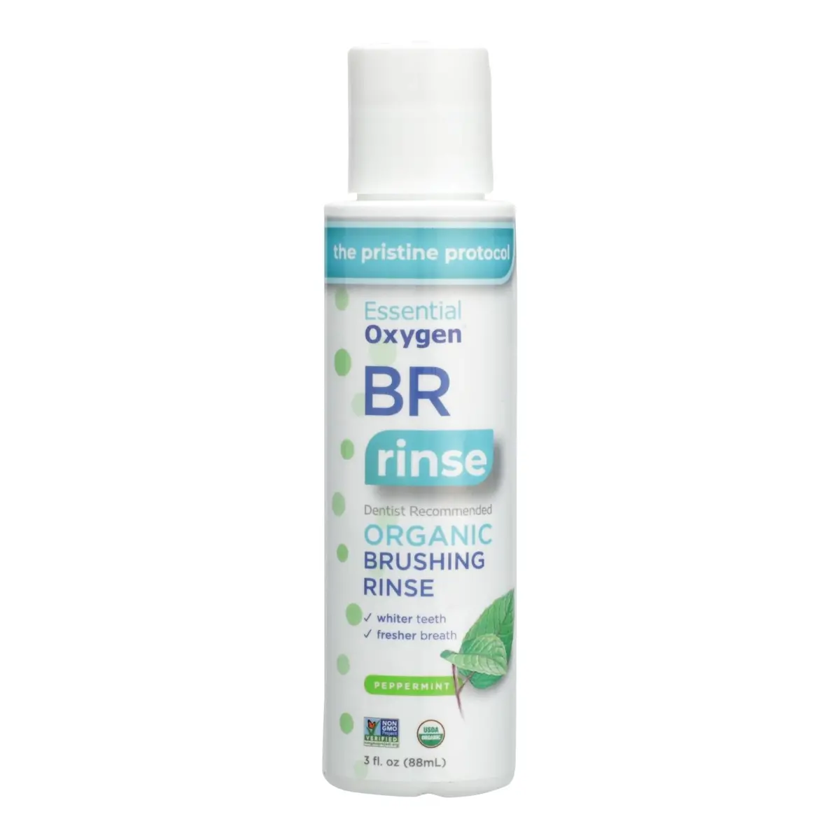 Essential Oxygen Peppermint Brushing Rinse 1