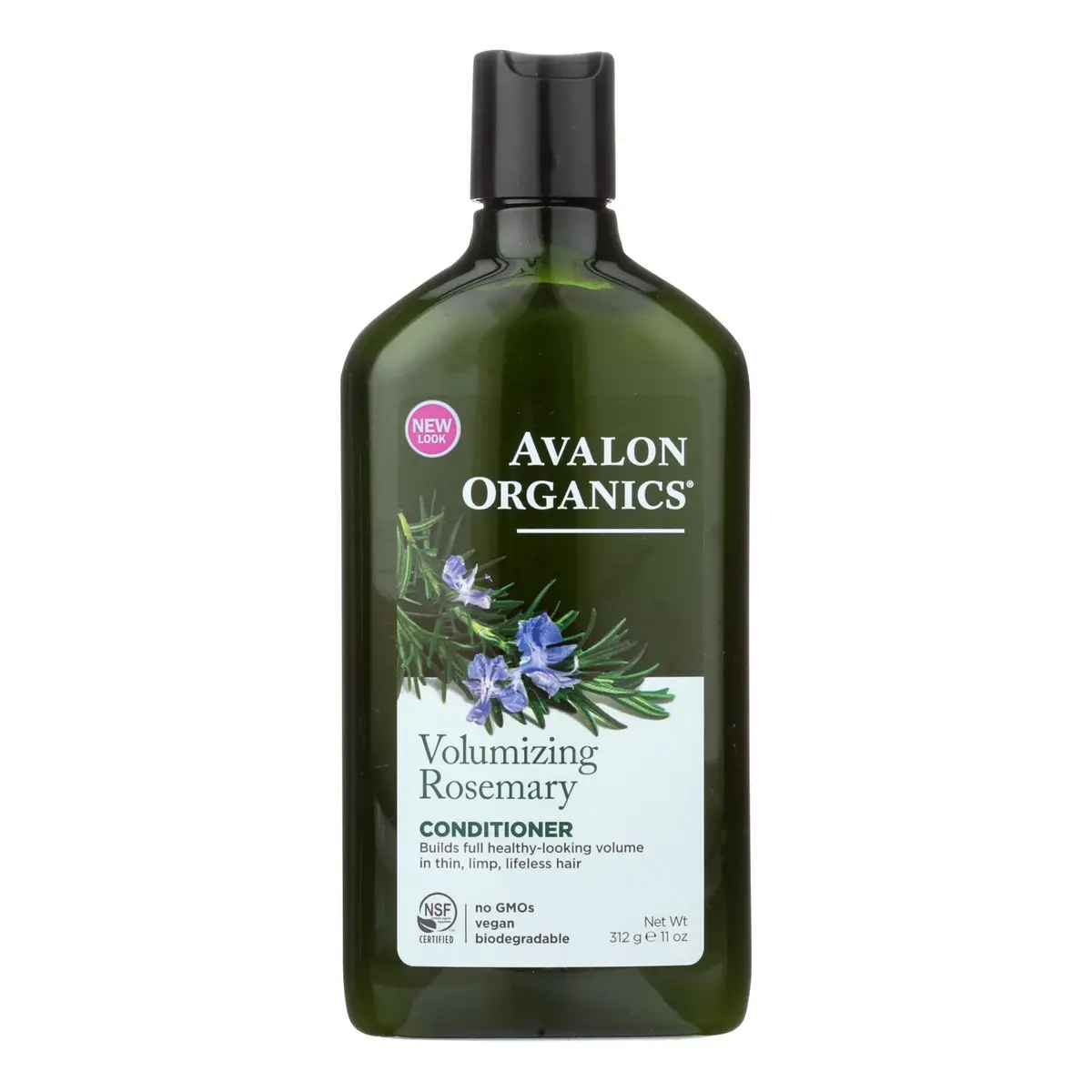 Avalon Organics Volumizing Rosemary Conditioner For Thicker, Healthier Hair (11 Fl Oz) - 3 Pack 1