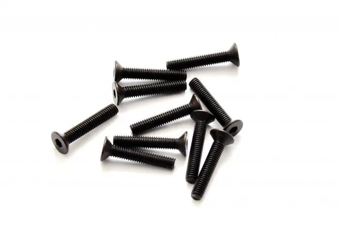 31317 F/H Screws M3 X 17, 10Pcs 1
