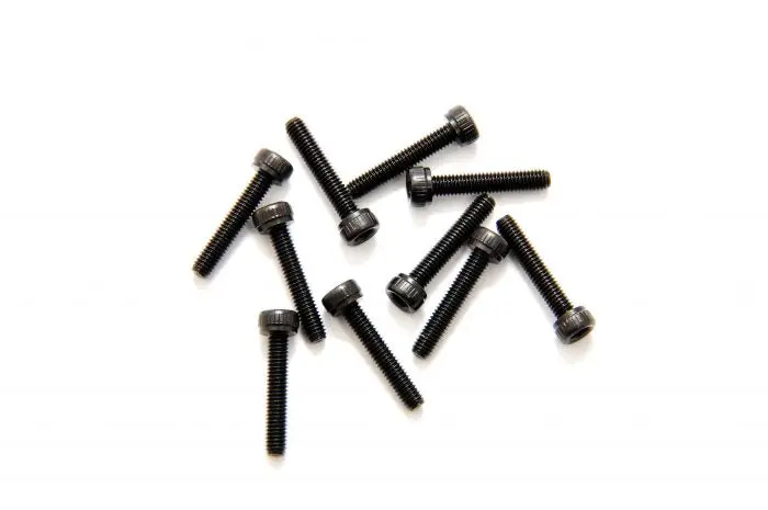 32316 M3 X 16Mm Hex Socket Head Cap  Screws, 10Pcs 1