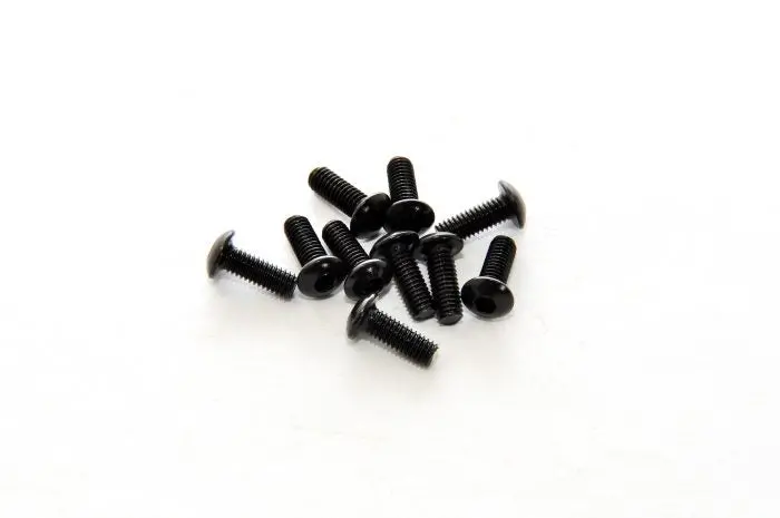 33308 M3x8mm Hex Socket Button Head Screws, 10Pcs 1